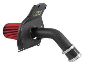 Subaru WRX STi Performance Air Intake - AEM Induction - Cold Air Intake System - Wrinkle Black - `15-`17